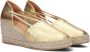 Kanna 23010 Espadrilles Zomer Schoenen Dames Goud - Thumbnail 1