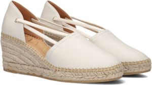 Kanna 23010 Espadrilles Met Sleehak Dames Wit