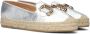 Kanna 22070 Espadrilles Dames Zilver - Thumbnail 1