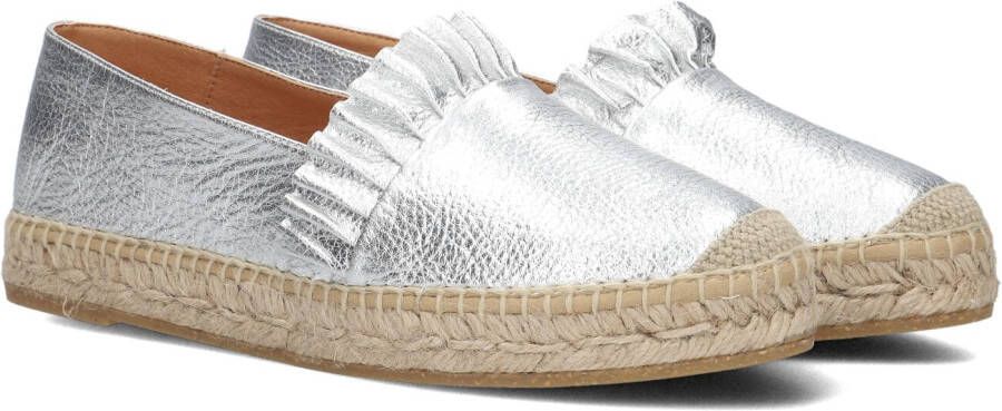 KANNA Zilveren Espadrilles 23028