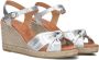 Kanna 23104 Espadrilles Zomer Schoenen Dames Zilver - Thumbnail 1