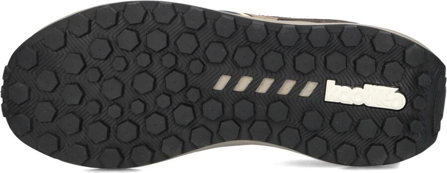Kaotiko Vancouver Tech Sneakers Heren Leren Sneaker Bruin - Foto 5