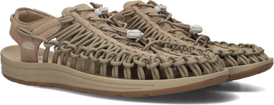 KEEN Sandalen Heren Uneek M Maat: 40 Materiaal: Suède Kleur: Taupe