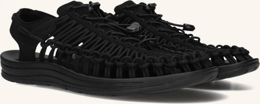 KEEN Sandalen Heren Uneek M Maat: 40 Materiaal: Suède Kleur: Zwart