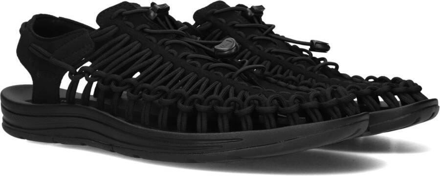 KEEN Sandalen Heren Uneek M Maat: 41 Materiaal: Suède Kleur: Zwart