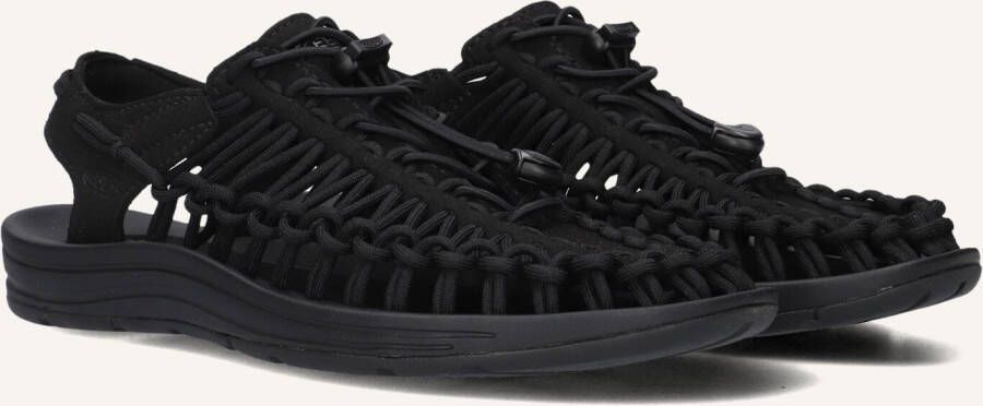 Keen Uneek Dames Sandalen Black Black Zwart Polyester K1014099