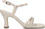 Kennel & Schmenger Elegante hoge hak sandalen Beige Dames - Thumbnail 1