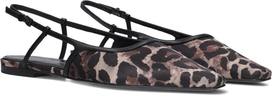 KENNEL & SCHMENGER Slingbacks Dames 12100 Maat: 39 Materiaal: Textiel Kleur: Bruin