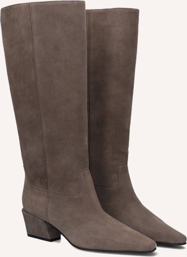 KENNEL & SCHMENGER Hoge Laarzen Dames 57320 Maat: 41 Materiaal: Suède Kleur: Taupe