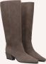 KENNEL & SCHMENGER Hoge Laarzen Dames 57320 Maat: 41 Materiaal: Suède Kleur: Taupe - Thumbnail 1