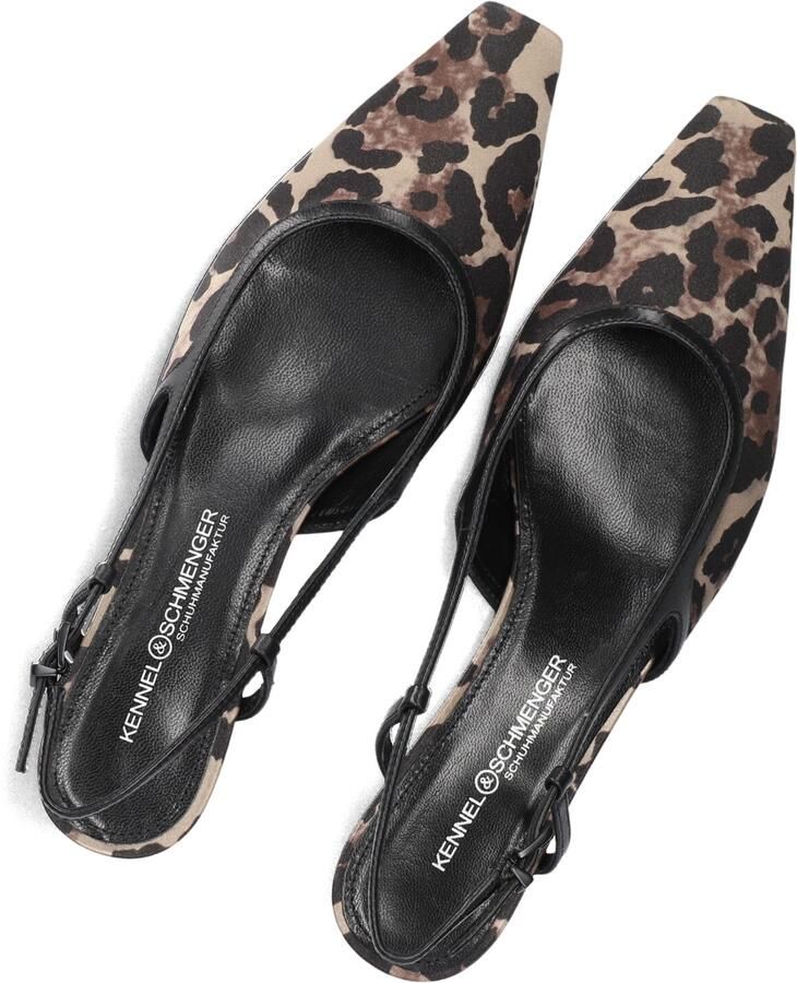 KENNEL & SCHMENGER Slingbacks Dames 39100 Maat: 38 Materiaal: Leer Kleur: Zwart