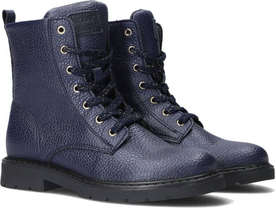 baden Onderhandelen barrière Kipling Hedwig Veterboots Laarzen Met Veters Meisjes Blauw - Schoenen.nl