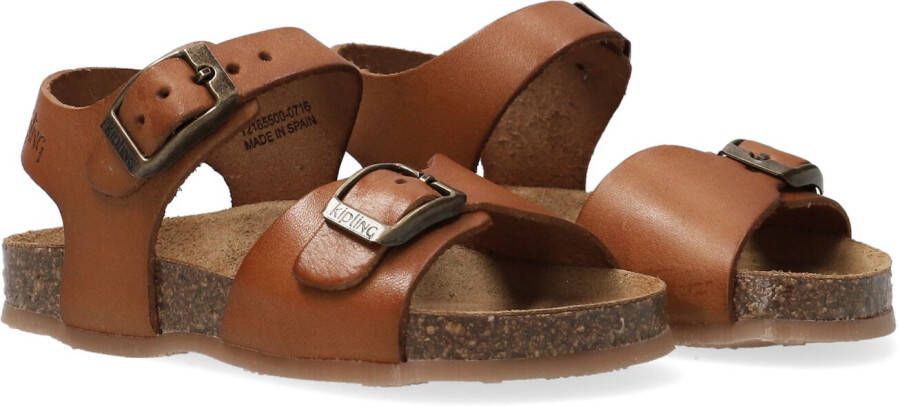 Kipling leren sandalen cognac Bruin Leer Effen 26