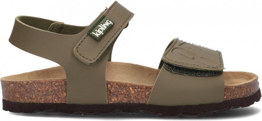 Kipling Guy sandaal kaki Groen Jongens Imitatieleer 34