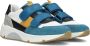 Koel4kids 30m004 Lage sneakers Leren Sneaker Jongens Blauw - Thumbnail 1