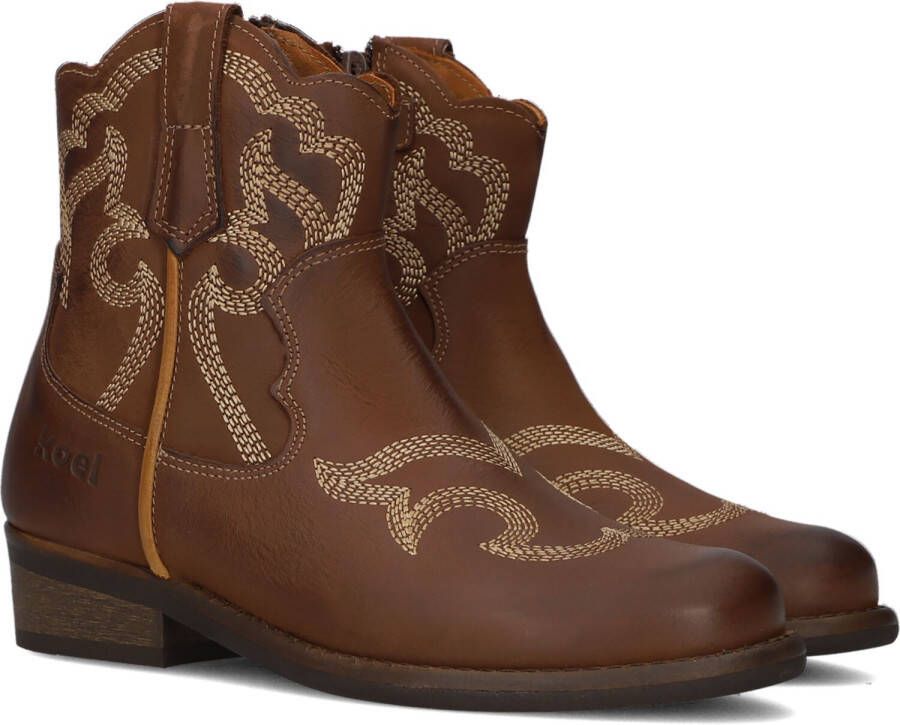 Koel4kids 10m012 Cowboylaarzen Western Laarzen Meisjes Bruin