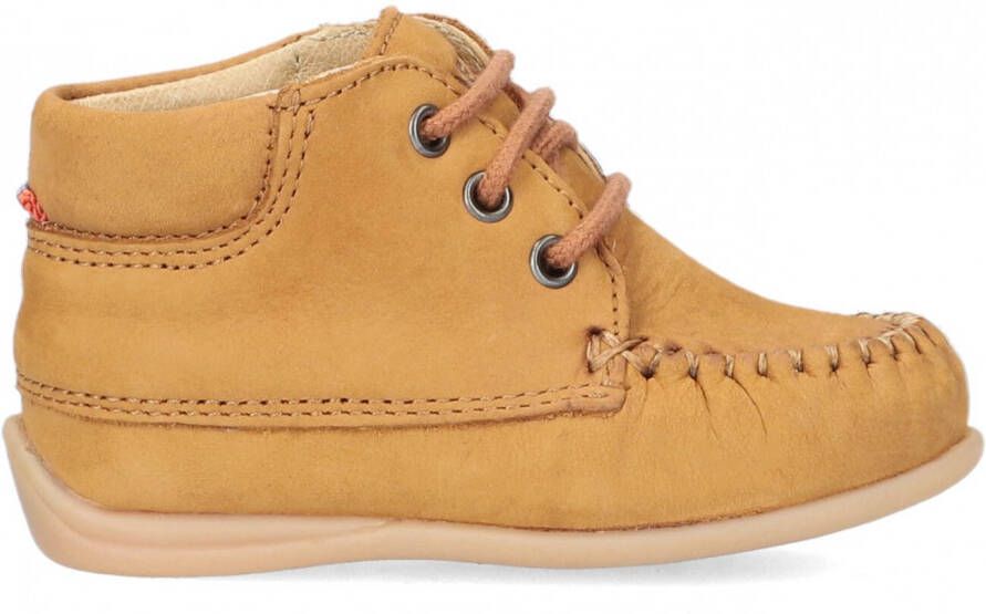 Koel4kids 01m001 Babyschoenen Babyslofjes Cognac - Schoenen.nl