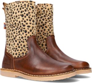 Bruin Tinten 02m004 Hoge laarzen Meisjes Cognac