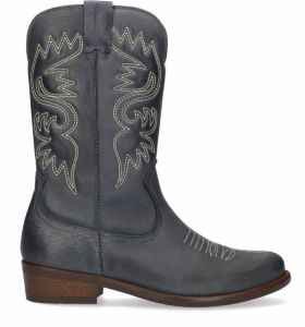 Koel4kids 10m006 Cowboylaarzen Western Laarzen Meisjes Grijs