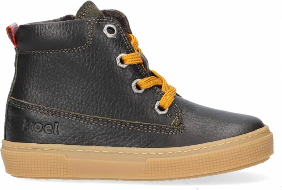 Koel4kids 03m008 Hoge sneakers Leren Sneaker Kids Groen