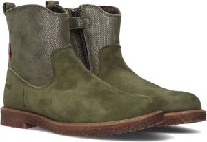 Koel4kids 11m003 Enkellaarsjes Enkelboots met rits Meisjes Groen