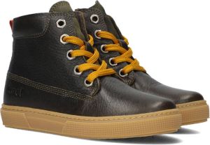 Koel4kids 03m008 Hoge sneakers Leren Sneaker Groen