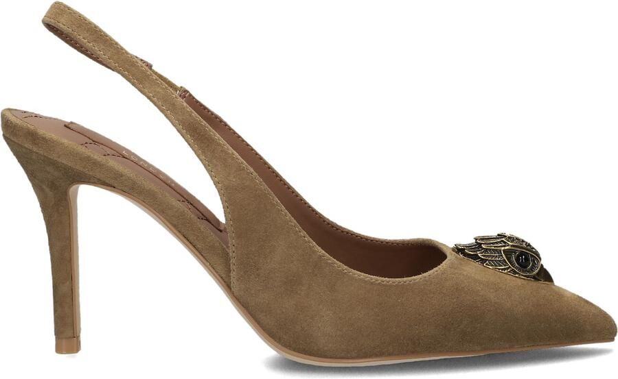 Kurt Geiger London Belgravia Sling Hakken Dames Taupe - Foto 3