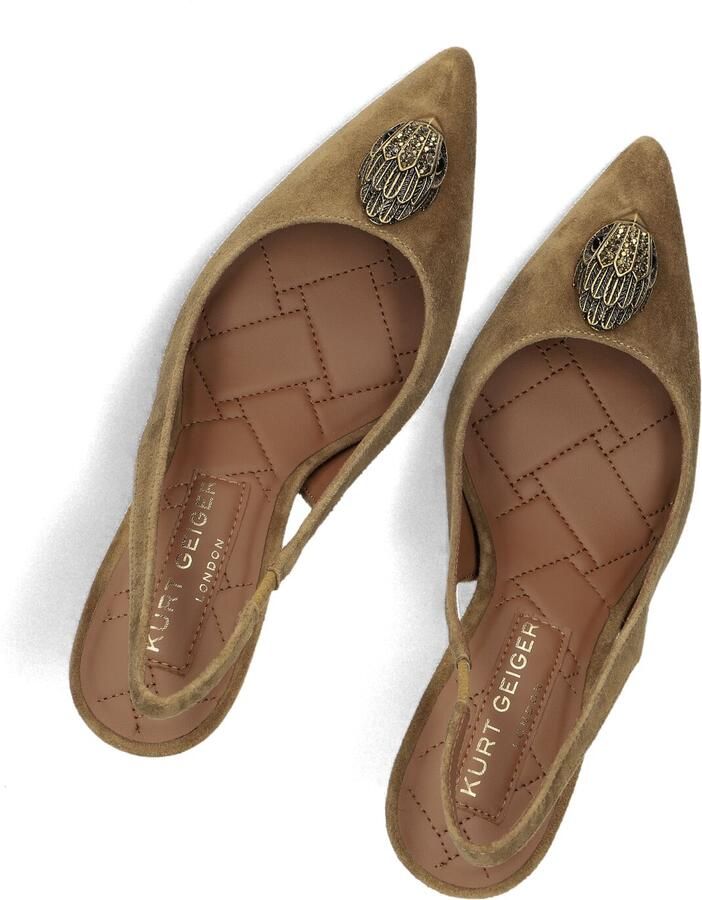 Kurt Geiger London Belgravia Sling Hakken Dames Taupe - Foto 2