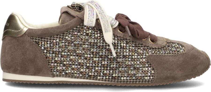 Kurt Geiger London Dames Sneakers Kurt Geiger Kurt Geiger Iskington Sneaker Beige Comb Zand