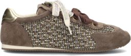 Kurt Geiger London Dames Sneakers Kurt Geiger Kurt Geiger Iskington Sneaker Beige Comb Zand