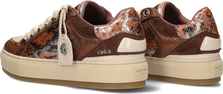 Kurt Geiger Dames Sneakers Southbank Tag Dk Brown Donkerbruin - Foto 3