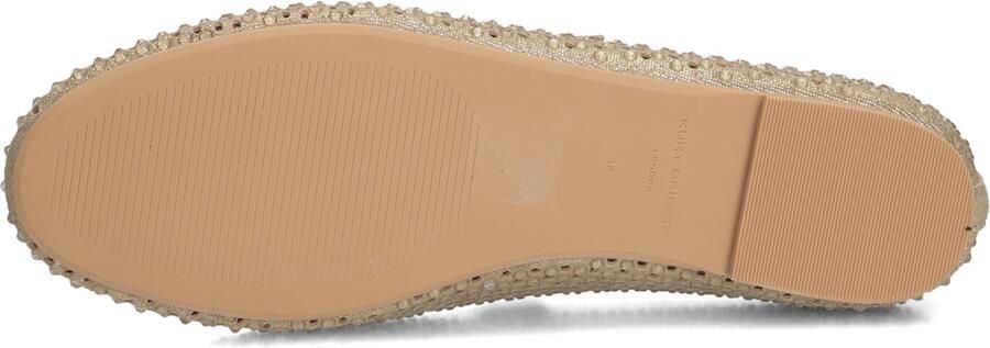 KURT GEIGER LONDON Gouden Ballerina's Wavy Mayfair Ballet Flat - Foto 5