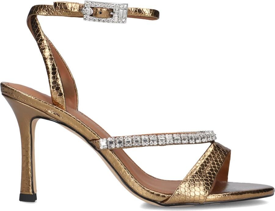 KURT GEIGER LONDON Gouden Sandalen Crystal Strap Sandal 90 - Foto 3