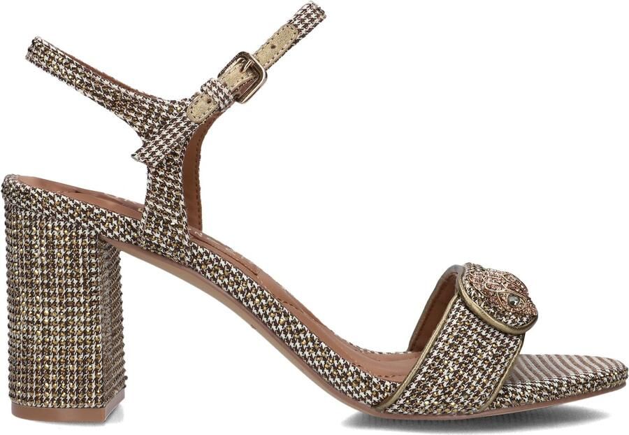 Kurt Geiger London Kensington Langley Sandalen Dames Goudkleurig - Foto 3