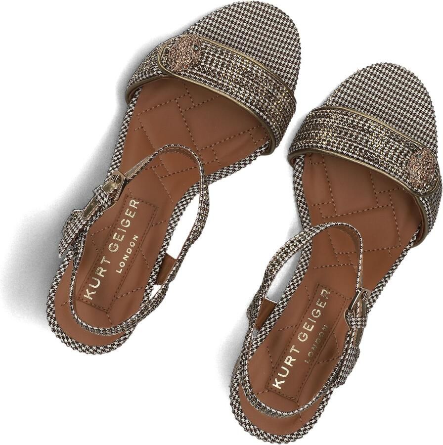 Kurt Geiger London Kensington Langley Sandalen Dames Goudkleurig - Foto 2