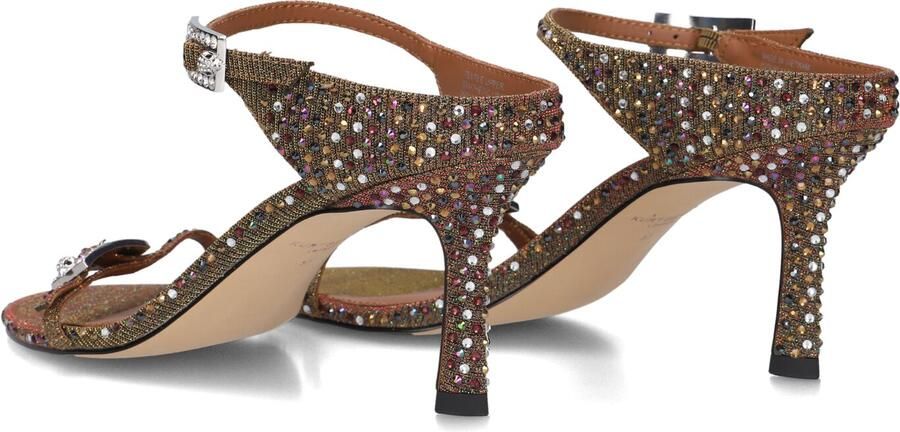 Kurt Geiger London Strass Double Buckle Sdl Sandalen Dames Goudkleurig - Foto 5