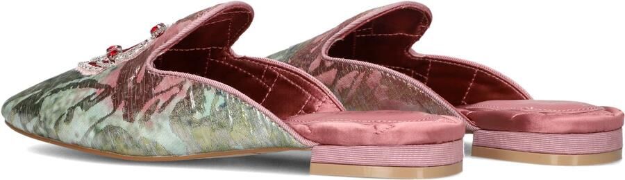 Kurt Geiger London Embroidered Slipper Slippers Dames Goudkleurig - Foto 5