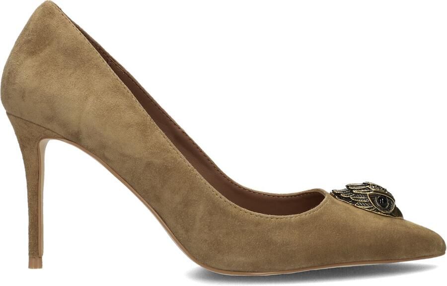 Kurt Geiger London Belgravia Eagle Court Hakken Dames Olijf - Foto 3