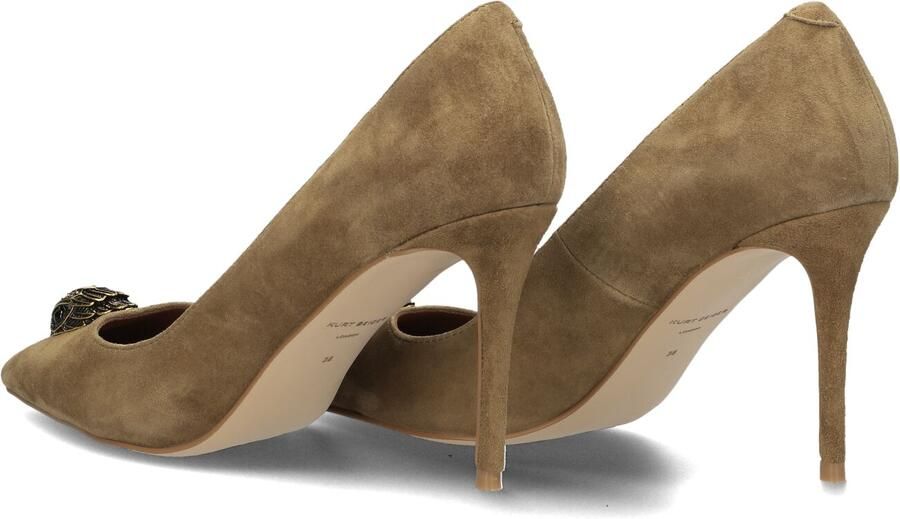 Kurt Geiger London Belgravia Eagle Court Hakken Dames Olijf - Foto 4
