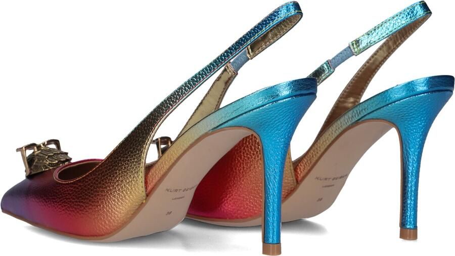 Kurt Geiger London Dames Sandalen met hak Belgravia Sling 85 Multi Leer Naaldhak - Foto 4