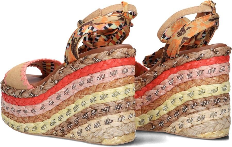 Kurt Geiger London Chelsea Scarf Wedge Sandalen Dames Multi - Foto 4