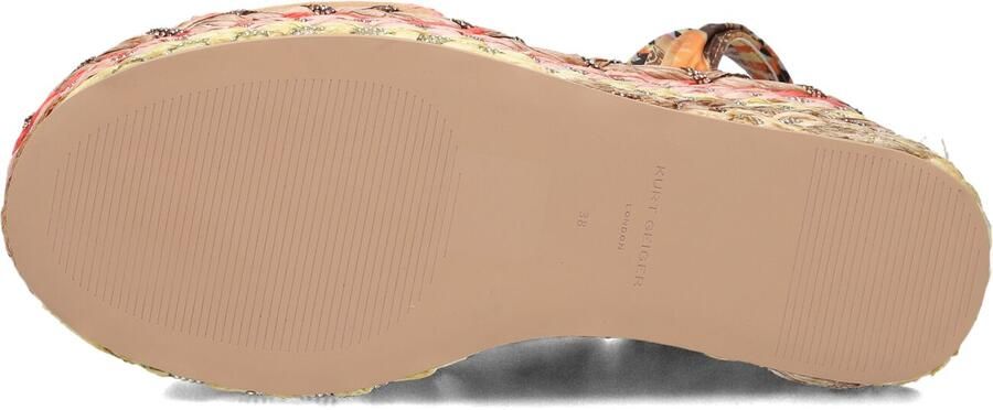 Kurt Geiger London Chelsea Scarf Wedge Sandalen Dames Multi - Foto 5