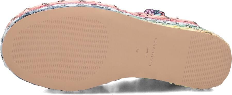 Kurt Geiger London Chelsea Scarf Wedge Sandalen Dames Multi - Foto 5