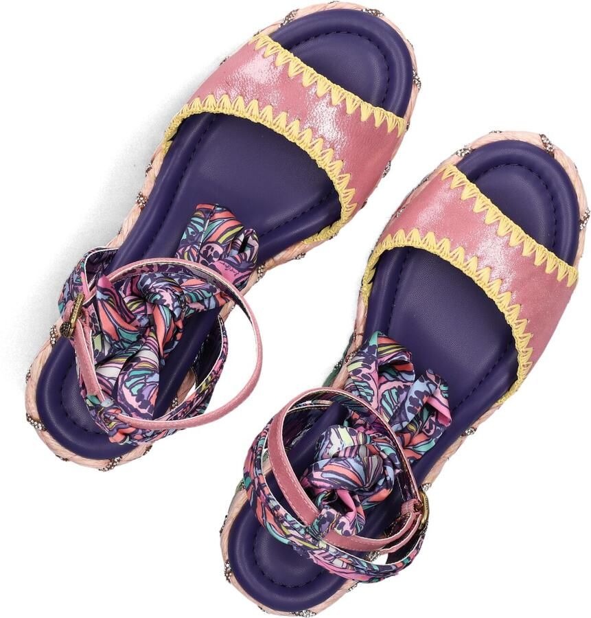 Kurt Geiger London Chelsea Scarf Wedge Sandalen Dames Multi - Foto 3