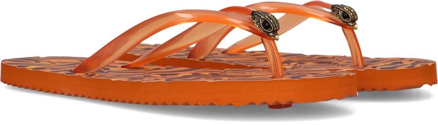 Kurt Geiger London Kensington Q Flip Flop Slippers Dames Oranje
