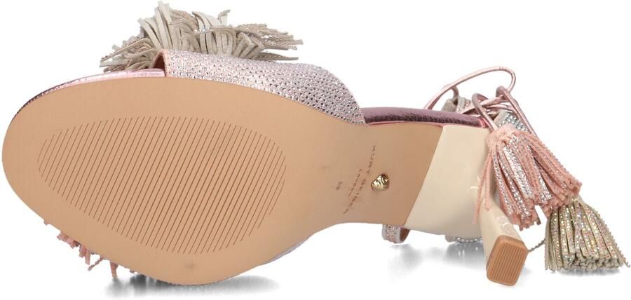 KURT GEIGER LONDON Roze Hakken Pom Ankle Tie Sandal - Foto 5