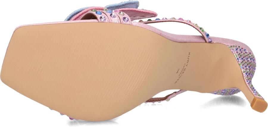 Kurt Geiger London Big Butterfly Mule Sdl Sandalen Dames Roze - Foto 3