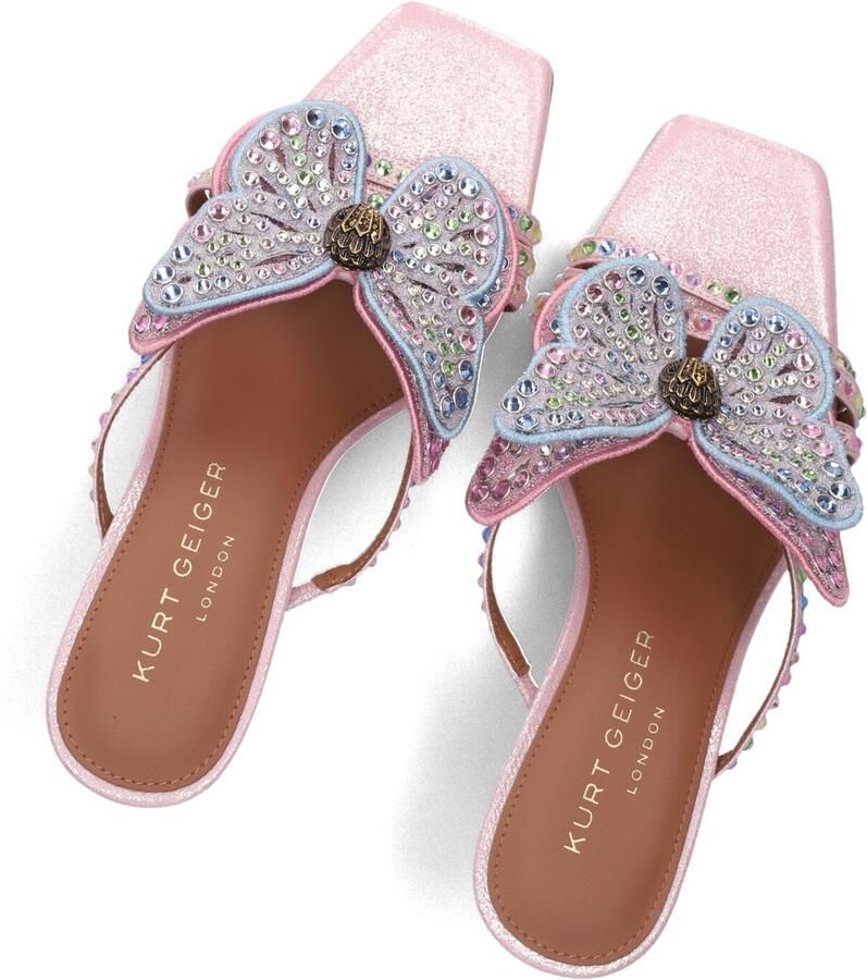Kurt Geiger London Big Butterfly Mule Sdl Sandalen Dames Roze - Foto 2