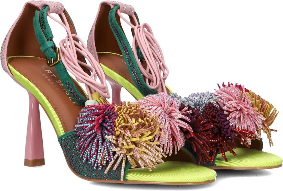 Kurt Geiger London Pom Ankle Tie Sandalen Dames Roze