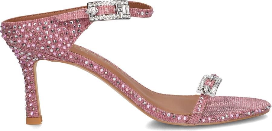 KURT GEIGER LONDON Roze Sandalen Strass Double Buckle Sdl - Foto 3